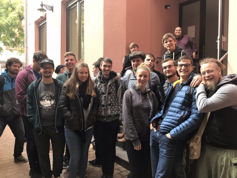 gruppenfoto exkursion mannheim