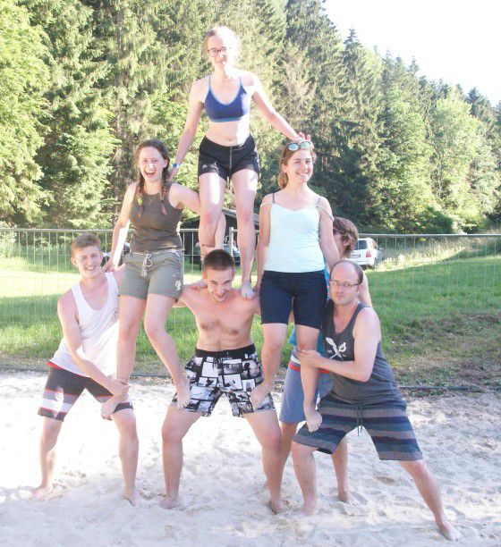 Menschenpyramide