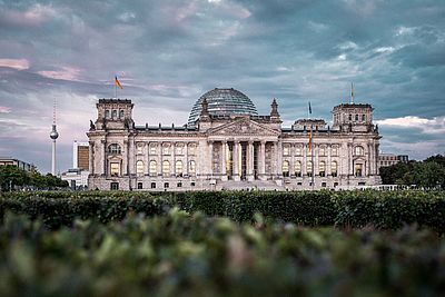 Reichstagsgebäude in Berlin 