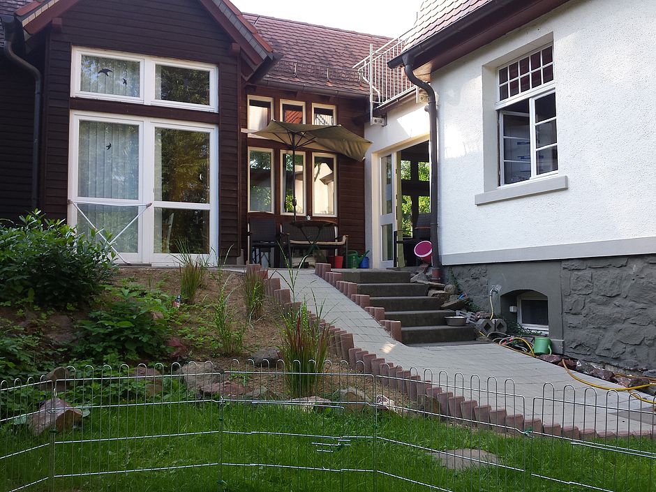 Außenansicht des Hauses