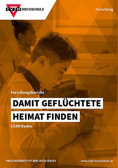 Titelbild Forschungsbericht "Damit Geflüchtete Heimat finden"